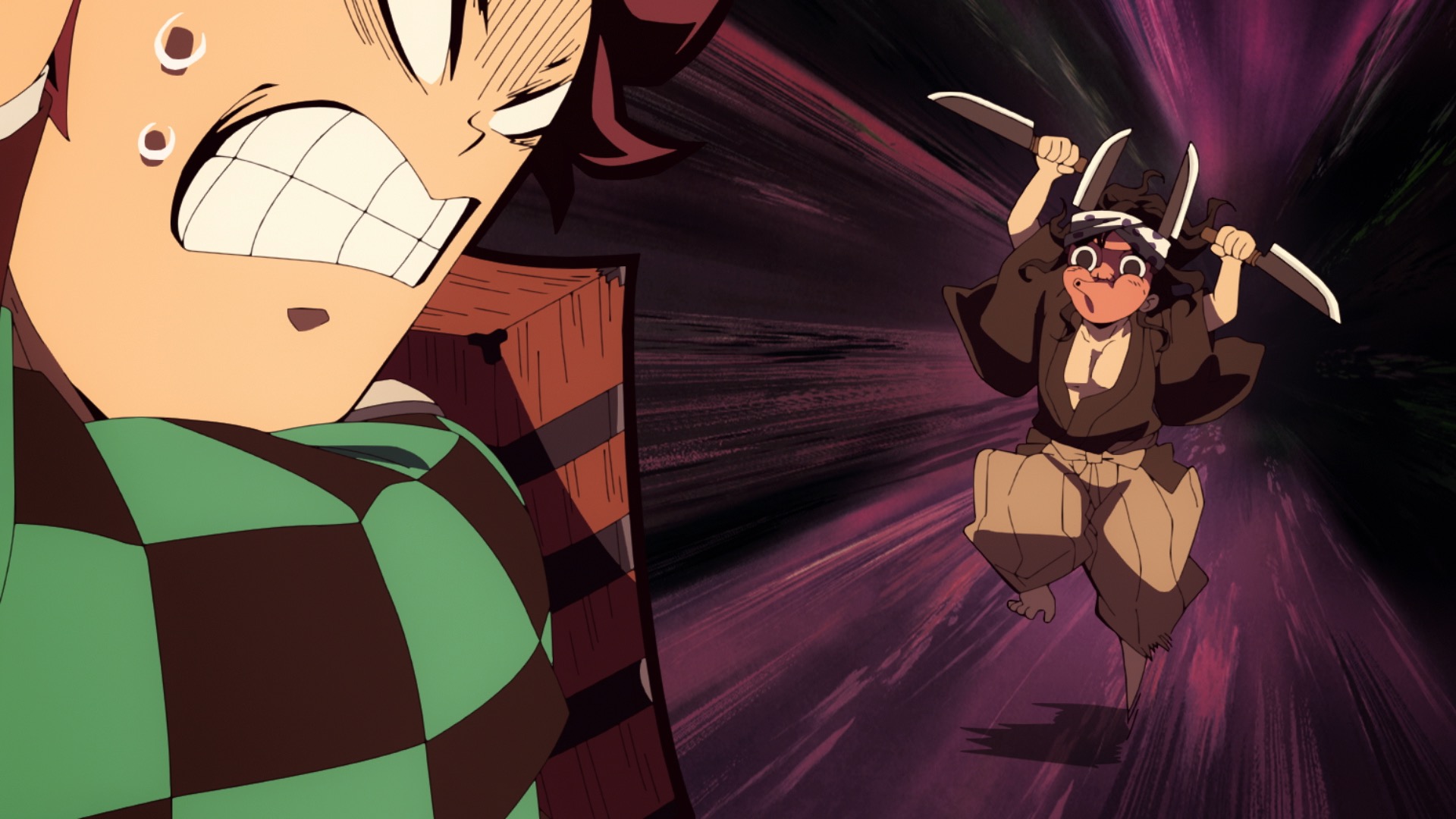 Demon Slayer: Kimetsu no Yaiba (English) on X: Before and after rice  dumplings 🍡 @robbiedaymond returns as the English voice of swordsmith  Haganezuka in the English dub of Demon Slayer: Kimetsu no