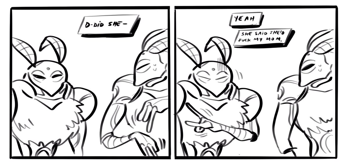 Pajaronaa's tweet photo. Sign Languages vary from planet to planet tho. Samus doesn’t seem to know that.

#metroid #metroidprime #samus #luminoth #pajaronadraws https://t.co/rft1OQrbHz