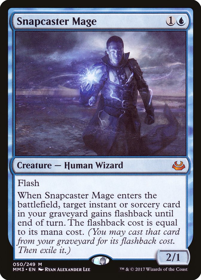 Yawgmoth504's tweet photo. I forgot to mention that Snapcaster Mage insanely overperformed at FNM. I knew I missed the card but had almost forgotten why. 

#SnapBeats #SnapBoltSnapLife
#SuckItNerd https://t.co/QVYThRUqT2