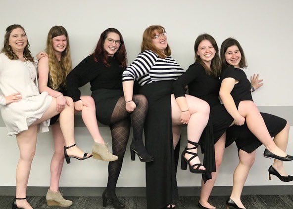 ASK_epsilon's tweet image. Candidate Ceremony for our Alpha Mu class last night! 💙🤍