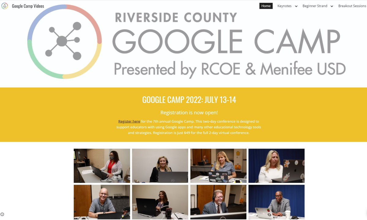 Dennis Large, Ed.D. (@dennislarge) on Twitter photo Registration is now open for Google Camp 2022! The 2-day virtual conference will be on July 13-14. Join us, and share this link with your colleagues! sites.google.com/rcoe.us/gcvide… <a href="/RCOE/">RivCo Office of Education</a> <a href="/RCOEedtech/">RCOE EdTech</a> <a href="/mleffin/">Mike Leffin</a> <a href="/BaynesHeidi/">Heidi Baynes, Ed.D.</a> <a href="/edtechsteveh/">Steve Hickman, Ed.D.</a> <a href="/jennythomas74/">Jenny Thomas</a> <a href="/thedrmorgan/">John Morgan, Ed.D</a> Registration is now open for Google Camp 2022! The 2-day virtual conference will be on July 13-14. Join us, and share this link with your colleagues! sites.google.com/rcoe.us/gcvide… <a href="/RCOE/">RivCo Office of Education</a> <a href="/RCOEedtech/">RCOE EdTech</a> <a href="/mleffin/">Mike Leffin</a> <a href="/BaynesHeidi/">Heidi Baynes, Ed.D.</a> <a href="/edtechsteveh/">Steve Hickman, Ed.D.</a> <a href="/jennythomas74/">Jenny Thomas</a> <a href="/thedrmorgan/">John Morgan, Ed.D</a>