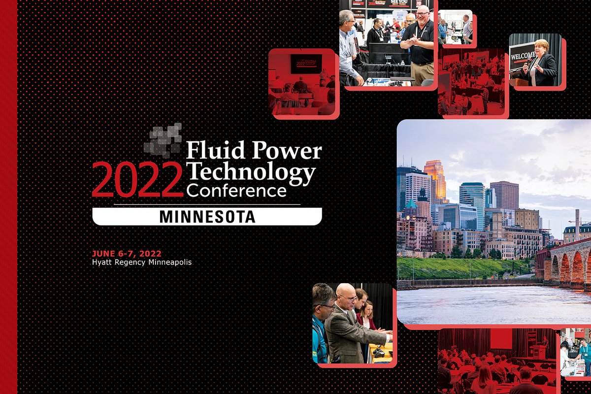 FPTechConf's tweet image. 🗓️ #FPTC returns to Minnesota on June 6-7, 2022! Join us as we bring together fluid power industry professionals and academics for two full days of educational content. Mark those calendars! 

Learn more about the program here: bit.ly/2WxxaJB