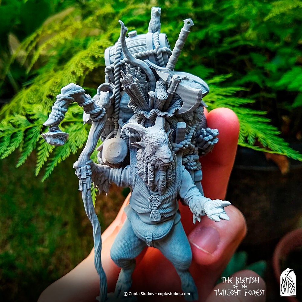 Cripta Studios (@criptastudios) on Twitter photo PETEN CLIMBER
Sculpted by: <a href="/gsakai_art/">Gabriel Sakai</a>
NOW LIVE: The Blemish of the Twilight Forest with premium downloadable miniatures, busts, 5e Module, short stores and more.
Sign now! Only $15. PETEN CLIMBER
Sculpted by: <a href="/gsakai_art/">Gabriel Sakai</a>
NOW LIVE: The Blemish of the Twilight Forest with premium downloadable miniatures, busts, 5e Module, short stores and more.
Sign now! Only $15.