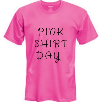 February 23rd is pink shirt day!