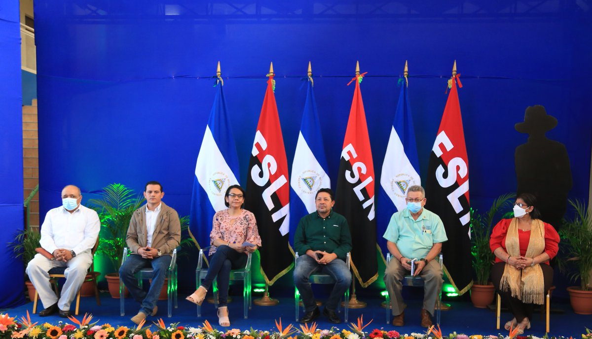 minednicaragua's tweet photo. Lanzamiento de Mapa Interactivo de la Educación, que contiene información actualizada de todos los subsistemas educativos; MINED, INATEC, CNU y Subsistema Educativo Autonómico Regional del Caribe. 
 
(1/2) https://t.co/4JxgQ538D2