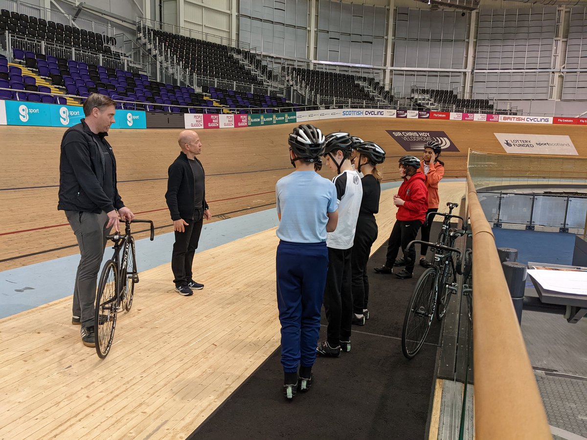 Whitehill_PE's tweet photo. Loved getting out to the Sir Chris Hoy Velodrome today with some of our S1 pupils. What a great experience they had. #firsttimenerves #smashingit
@activeschoolsgb @WhitehillSec @MsAndersonDHT https://t.co/Vg3cQBntht