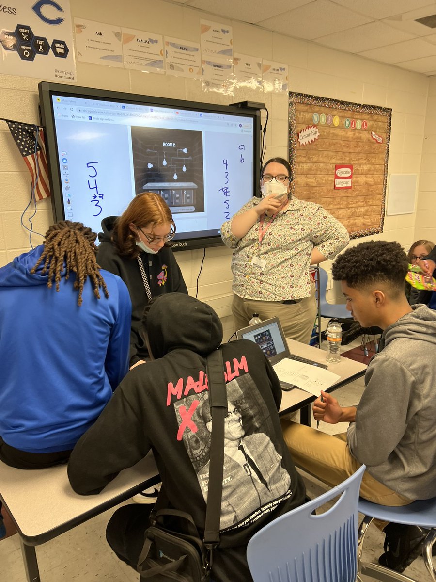 DWrightMMS's tweet photo. It was a close race as classroom competed against each other to be the first to break out of a computational thinking escape room!
@OfficialDLDay @TCBOE #DLDay #LeadingTheWay https://t.co/vW66YXF8ga