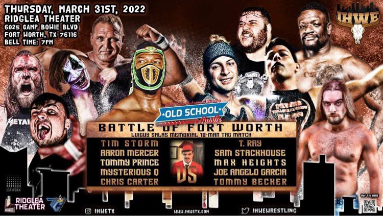 IHWEWrestling's tweet photo. WOW! #BOFW #AllStarGame for Texas! We think @NBAOfficial Alumni @LeeNailon should kick this match off!
Tickets-#QRcode
Or
https://t.co/CFskkkzwFR
This is for Luiguy Salas! ❤️
#IHWE #BOFW #WrestleManiaWeek #BattleOfFortWorth #DFW #Metroplex #IndieWrestling #AllStar https://t.co/PRpMmu7qpE