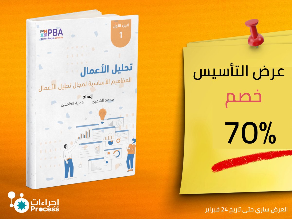 pro_odp's tweet photo. 🇸🇦🇸🇦🇸🇦
بمناسبة ⁧#يوم_التأسيس 

عرض خاص ٧٠٪؜ على كتاب تحليل الأعمال 🤩🔥

🔗https://t.co/q846meB6Qy

من ⁧#يوم_بدينا ⁩
ونحن نكتب على صفحات التاريخ 
بمداد الفخر.. رواية الوطن
من عراقة التأسيس.. وتلاحم شعب وقيادة..

#تحليل_الأعمال
#إجراءات https://t.co/Myv85Fk2Mf