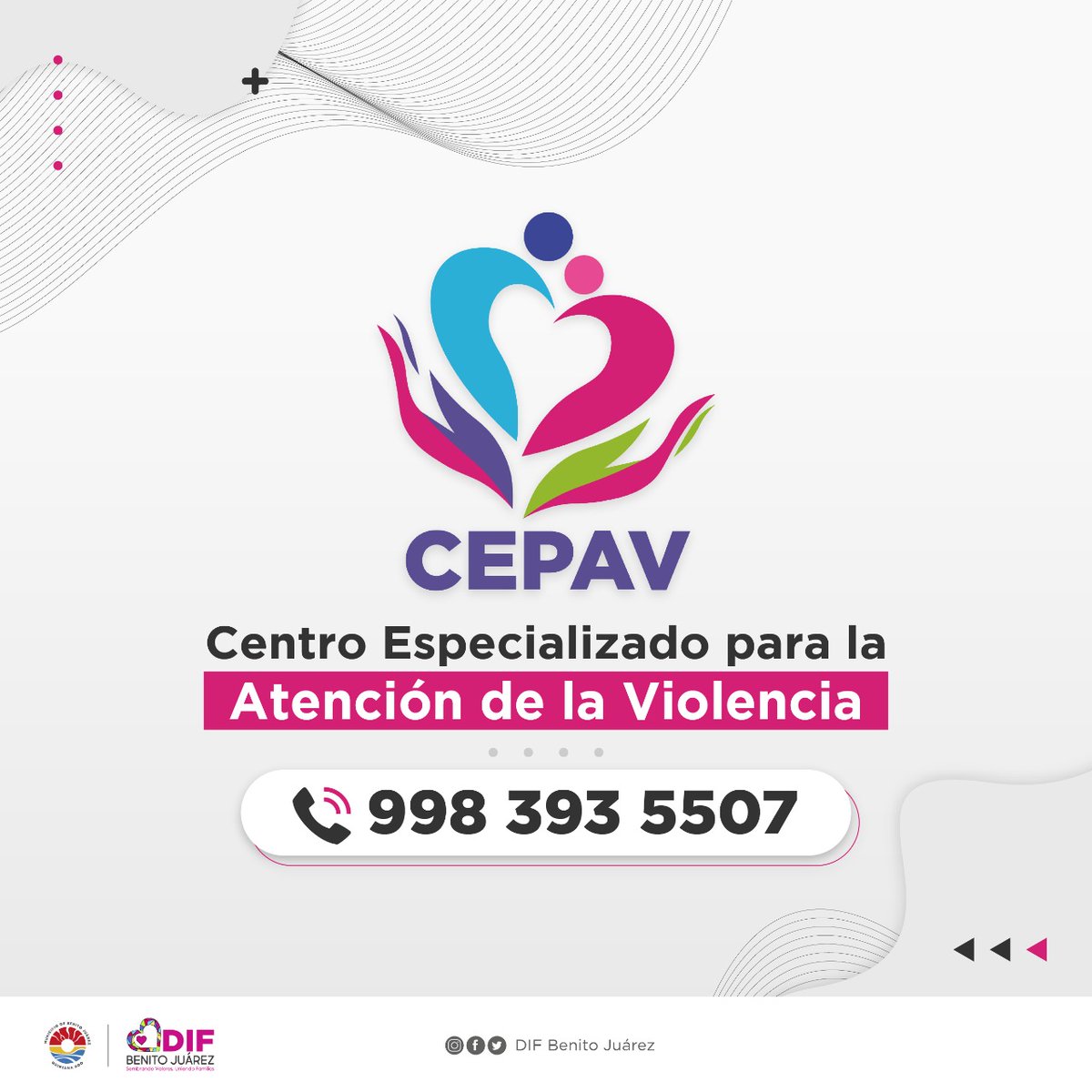 Ayúdanos a compartir nuestros teléfonos para que lleguen a quien más lo necesite.📱