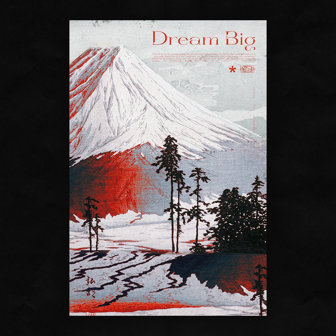 Dream Big_051
.
#poster #posterdesign #GraphicDesign #GraphicDesigner #print #NFT