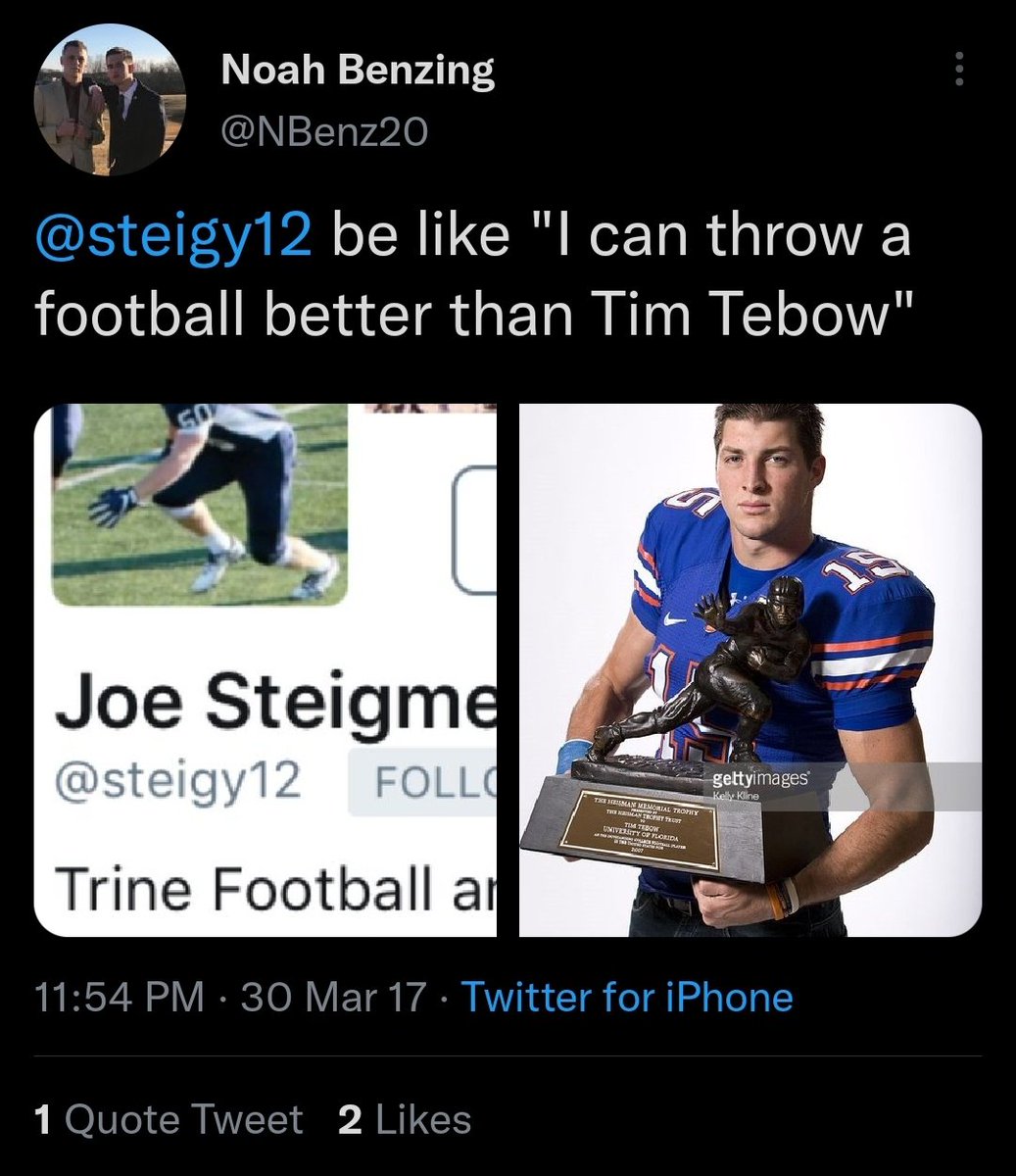 Joe Steigmeyer tweet media
