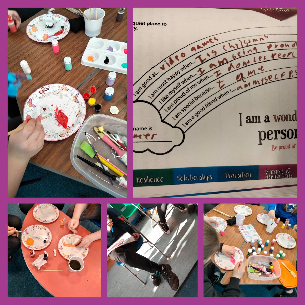 Stacyshe_scot's tweet photo. Fun session back @BrunstanePS finishing off our clay models, talking about what makes us all a wonderful person and problem solving some everyday scenarios
@she_scotland
#circletime
#groupworkworks
#iamwonderful
#problemsolving
#girlswork https://t.co/1zZAq5m5xH