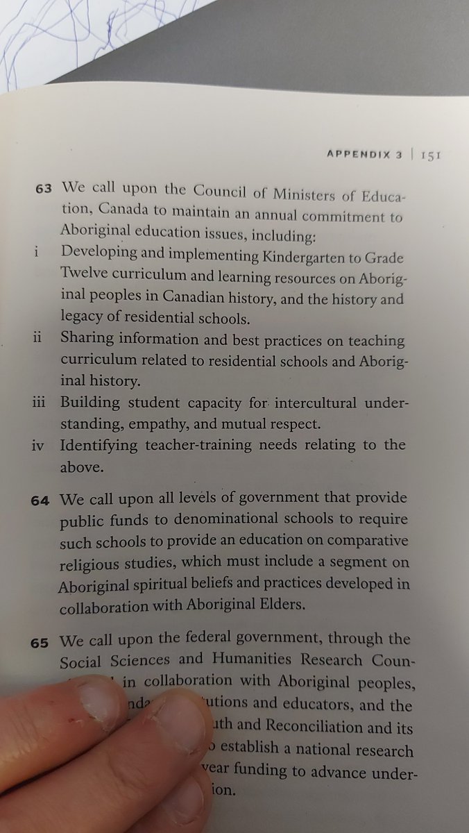 NicoleC29909683's tweet photo. A4:professionally,I believe that every child in Canada should know the true about their history. Page.151
Personally. Every family member should know where their child is buried. Page154 https://t.co/8lwnYJwl6i