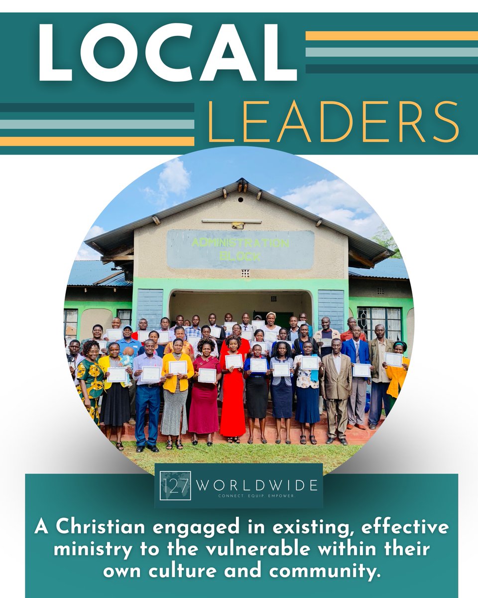 Do you know these 127 terms?: Local Leader &amp; Partner

These roles are central to how 127 uniquely operates in impacting vulnerable communities. Find out more about the men and women 127 specifically partners with to help vulnerable communities flourish... 127worldwide.org/partners