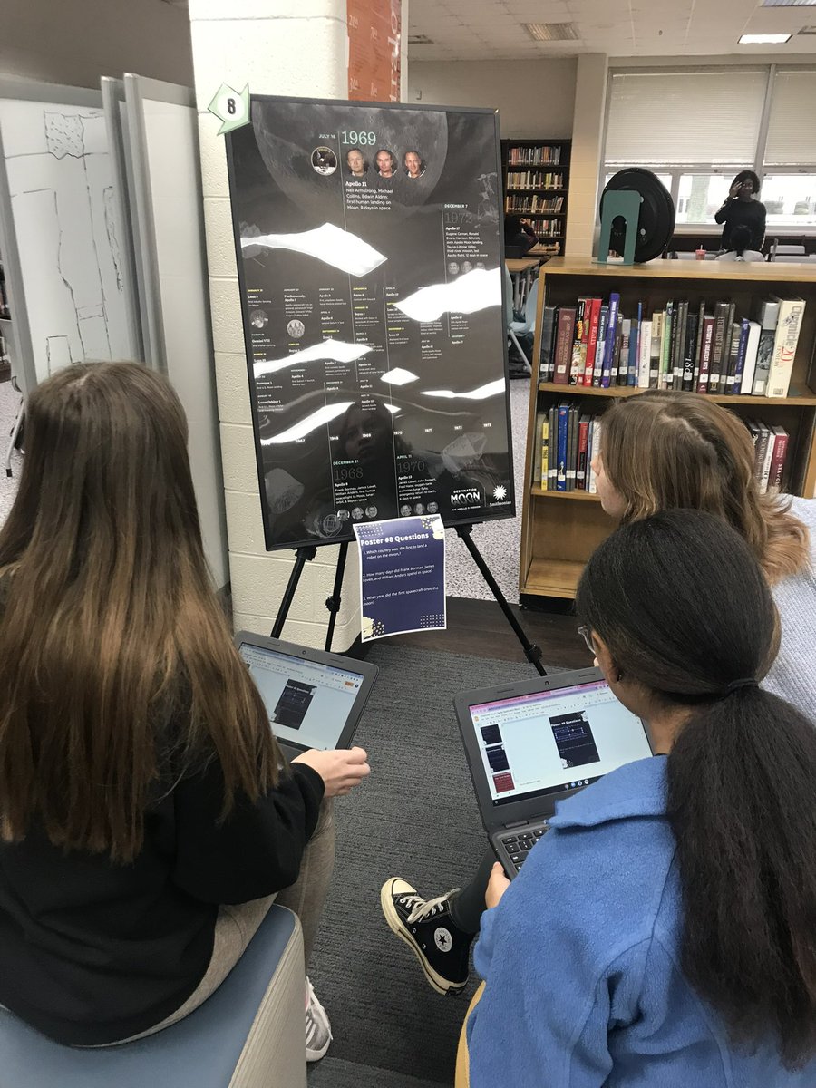 ShhsStreet's tweet photo. Amazing collaboration of English 10 and our Media center/Mr. Hoilman!!! #JCSDLD22 #SHHS #jcstech https://t.co/uqO7euoRgU