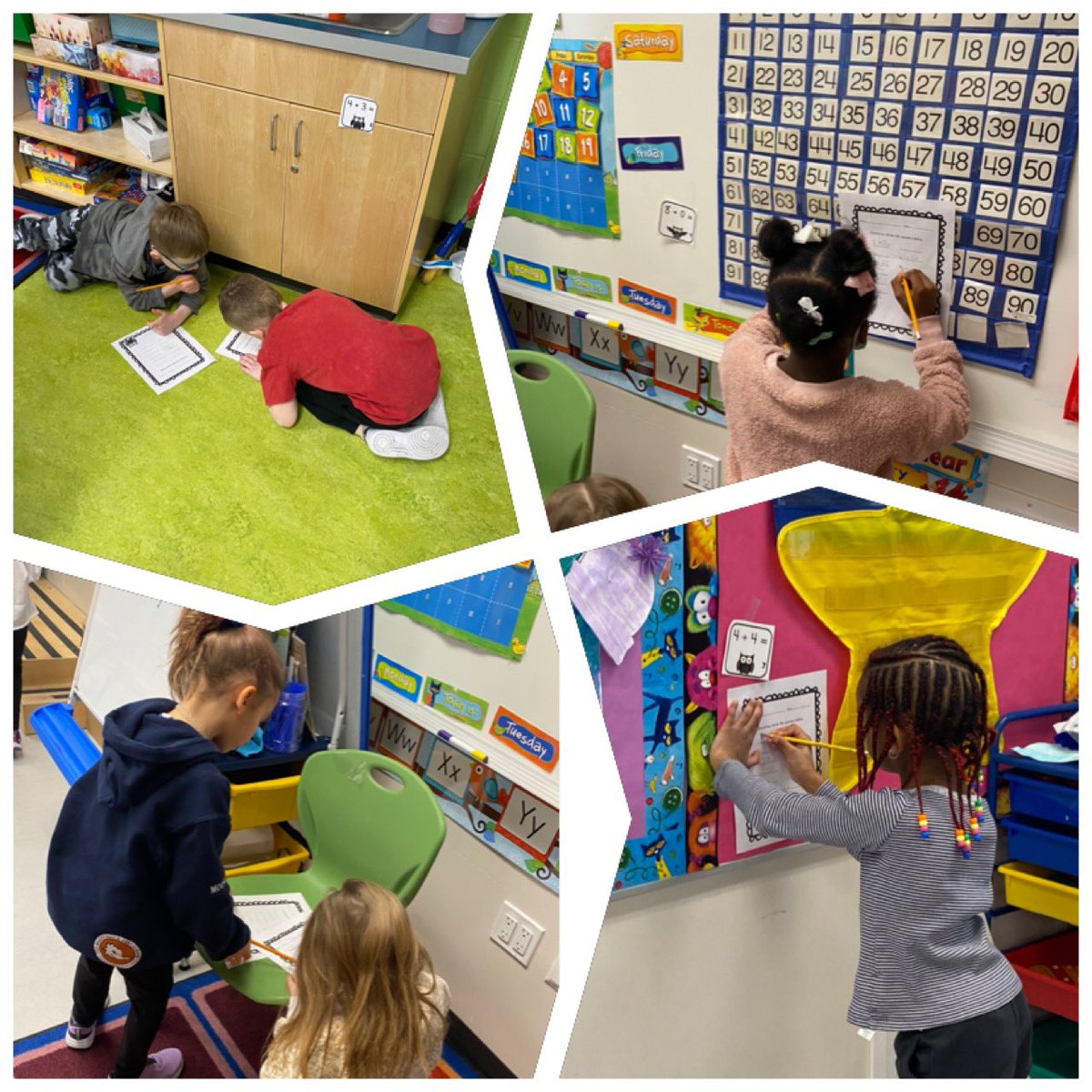 MrsSaundersCG's tweet image. Cold winter days and indoor recesses calls for Math &amp;amp; Movement. Can’t answer them until you find them all! #mathhunt #movingandadding @FMPSD @FMPSD_Numeracy @APPLESchools @ChristinaGFMPSD