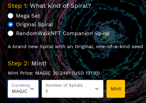 impishdao's tweet photo. Impish Spirals now with MAGIC!

$MAGIC from @Treasure_DAO is now supported on Impish! You can mint Spirals using MAGIC!

$MAGIC will be incorporated into more areas of Impish soon! https://t.co/LJtNeyAXpx