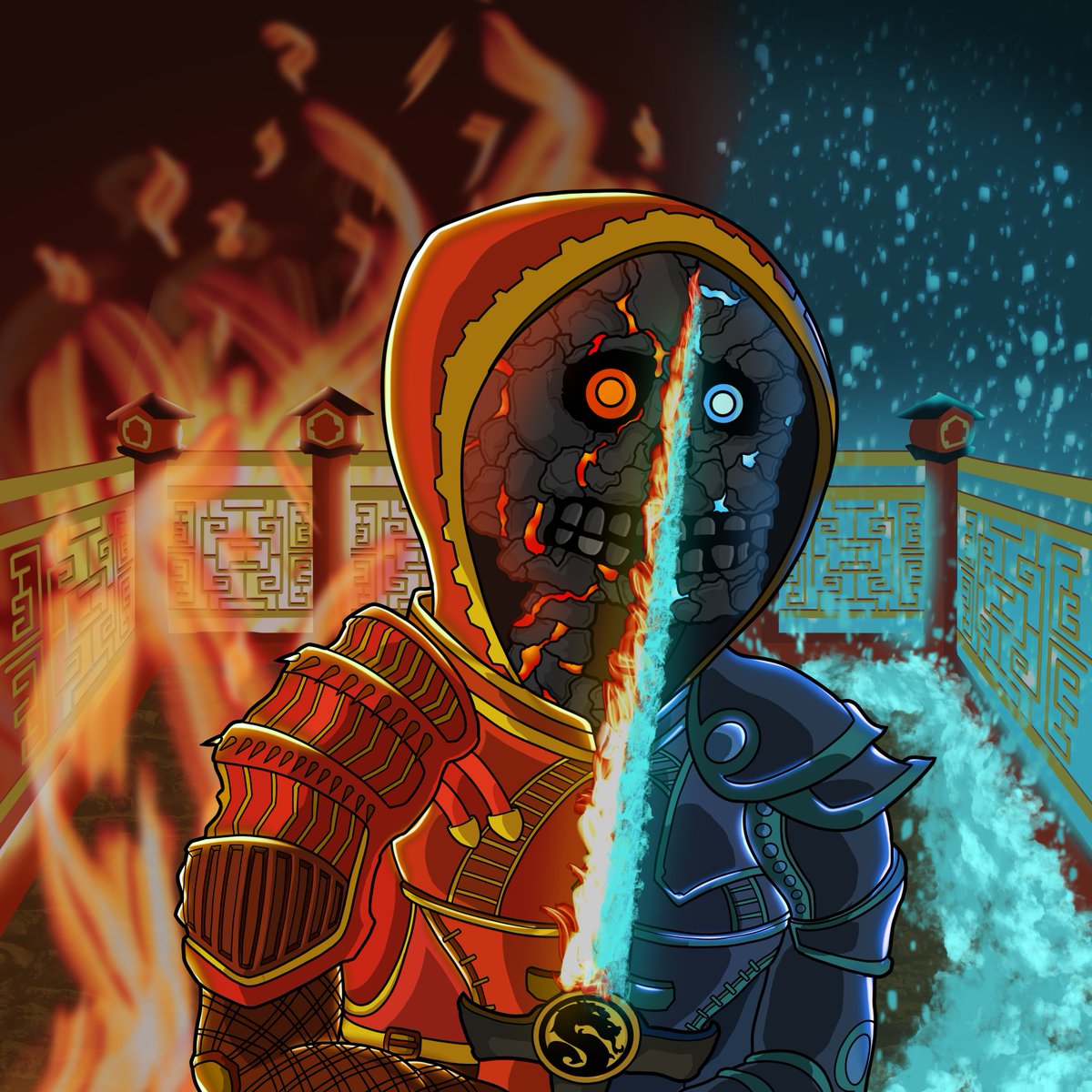 First look on how #AlgoBones Phase 2 will look like. Here's one of the new Bones type! More sneak peeks tomorrow! Let's gooo! 🔥💀☠