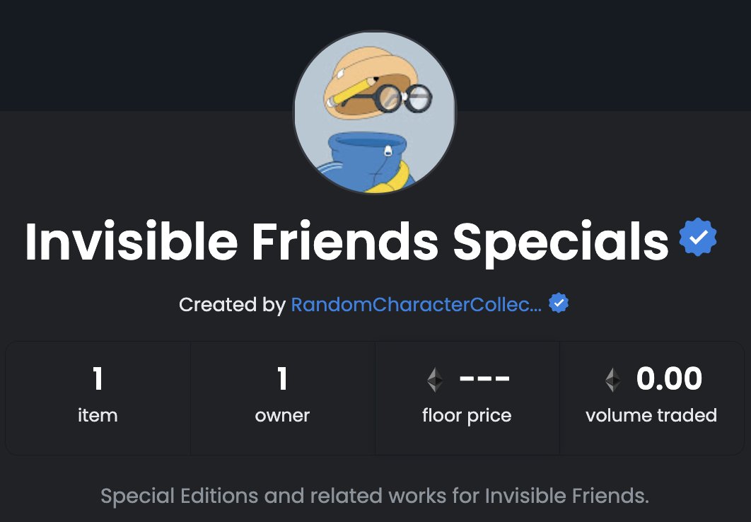 Invisible Friends tweet media