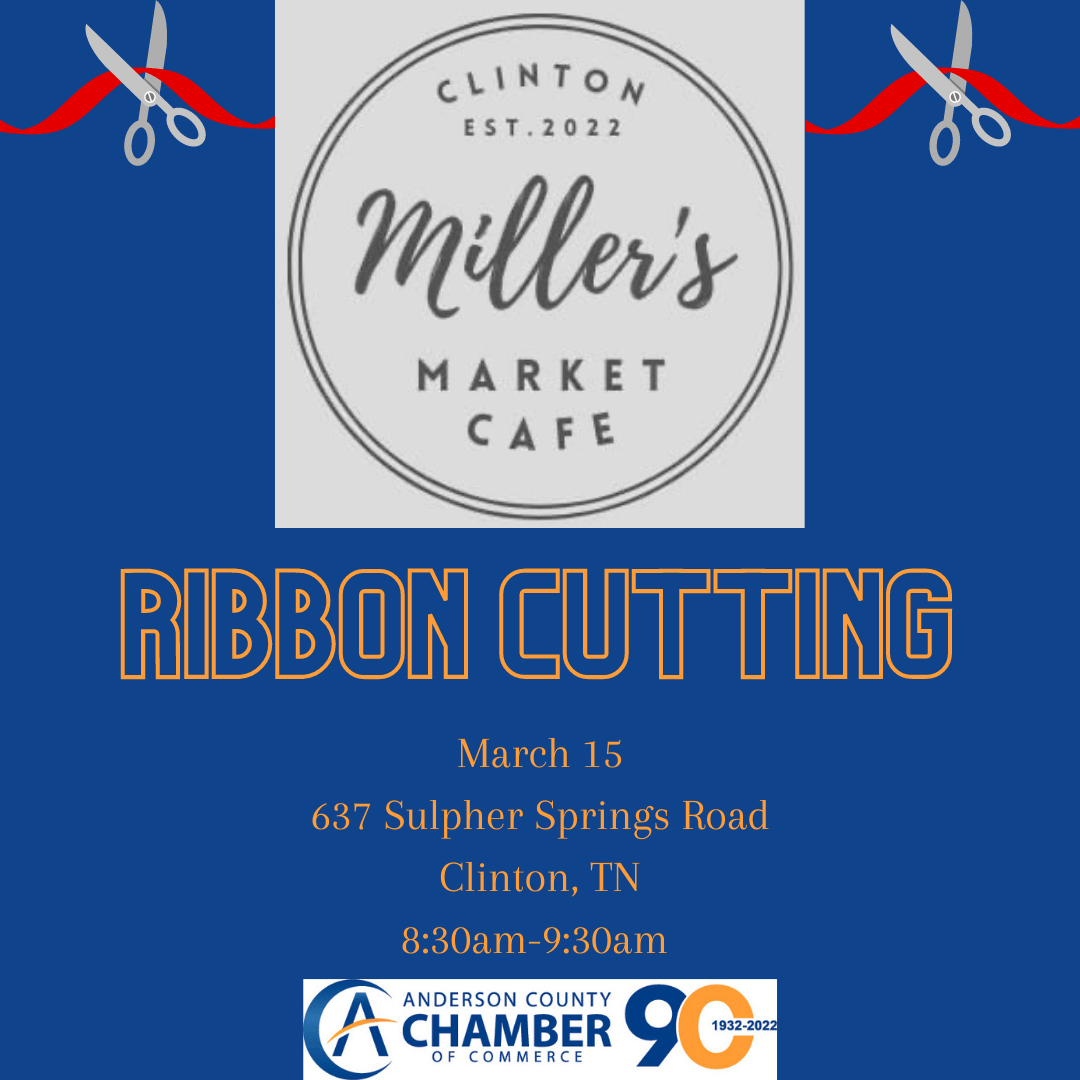 MrsMarsha1's tweet photo. Ribbon Cutting for Miller's Market Café coming up next month Tuesday, March 15! See you there. #ShopLocal #EatLocal https://t.co/tMtGVBb4t3 https://t.co/94cSERh7ib