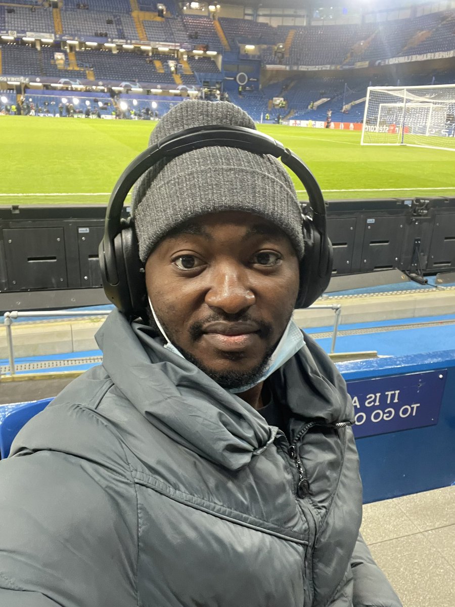 __kazeem's tweet photo. Here tonight. Chelsea sha dey press our necks https://t.co/21oJIF5wfU