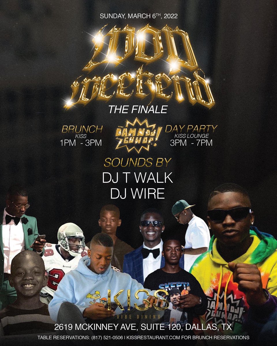 Yerrrrrrr, #WopWeekend Is Slowly Approaching! This is not a Drill⚠️⚠️
•
•
It’s only right we go up as I enter another year of life, please be there, or be square…lock your tables in ASAP! 😈🎂💃🏽🥳🚀 #MarchMadness #72HoursOfTurnUp #PiscesSZN