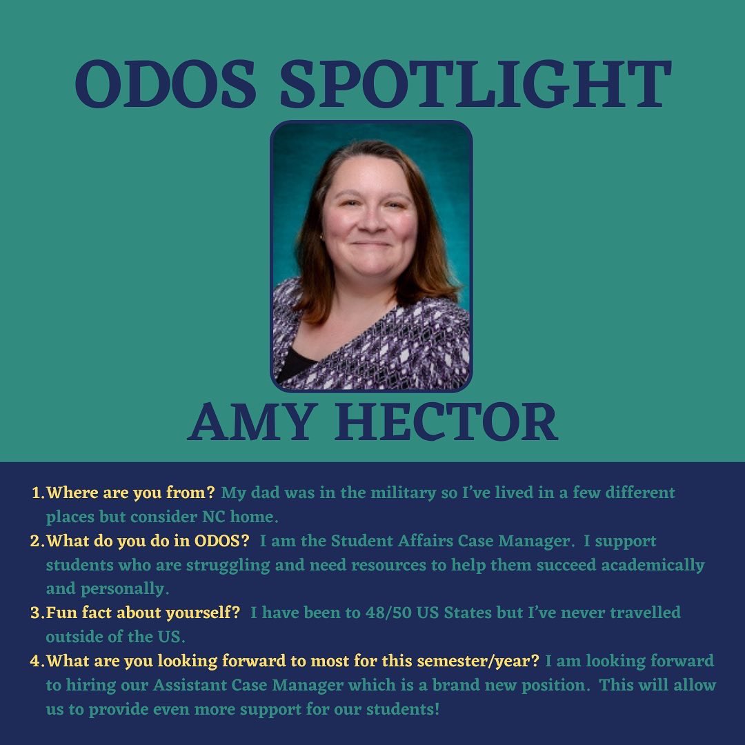 Seahawk_OCSS's tweet image. Our final ODOS Staff Spotlight! Meet Candice, Amy, and Morgan!