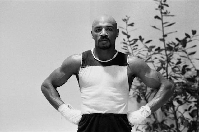 'I grew up in a very poor area. I mean The greatest thing that ever happened to me was that I was able to find boxing. Growing up the way that I grew up, it showed me nobody can do it by themselves a village is the key - Marvelous Marvin Hagler