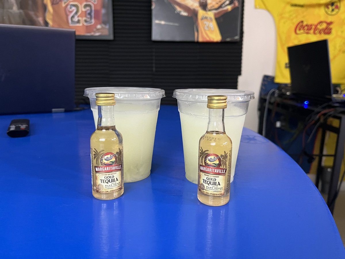 AaronMRaybould's tweet photo. Y’all thought just because it was a Tuesday @JerryBoSports and I wouldn’t celebrate #NationalMargaritaDay on #OddTakes? Get in here OddsSquad and let’s have some fun! @WeBet_ATS https://t.co/l3YU5uAB2a