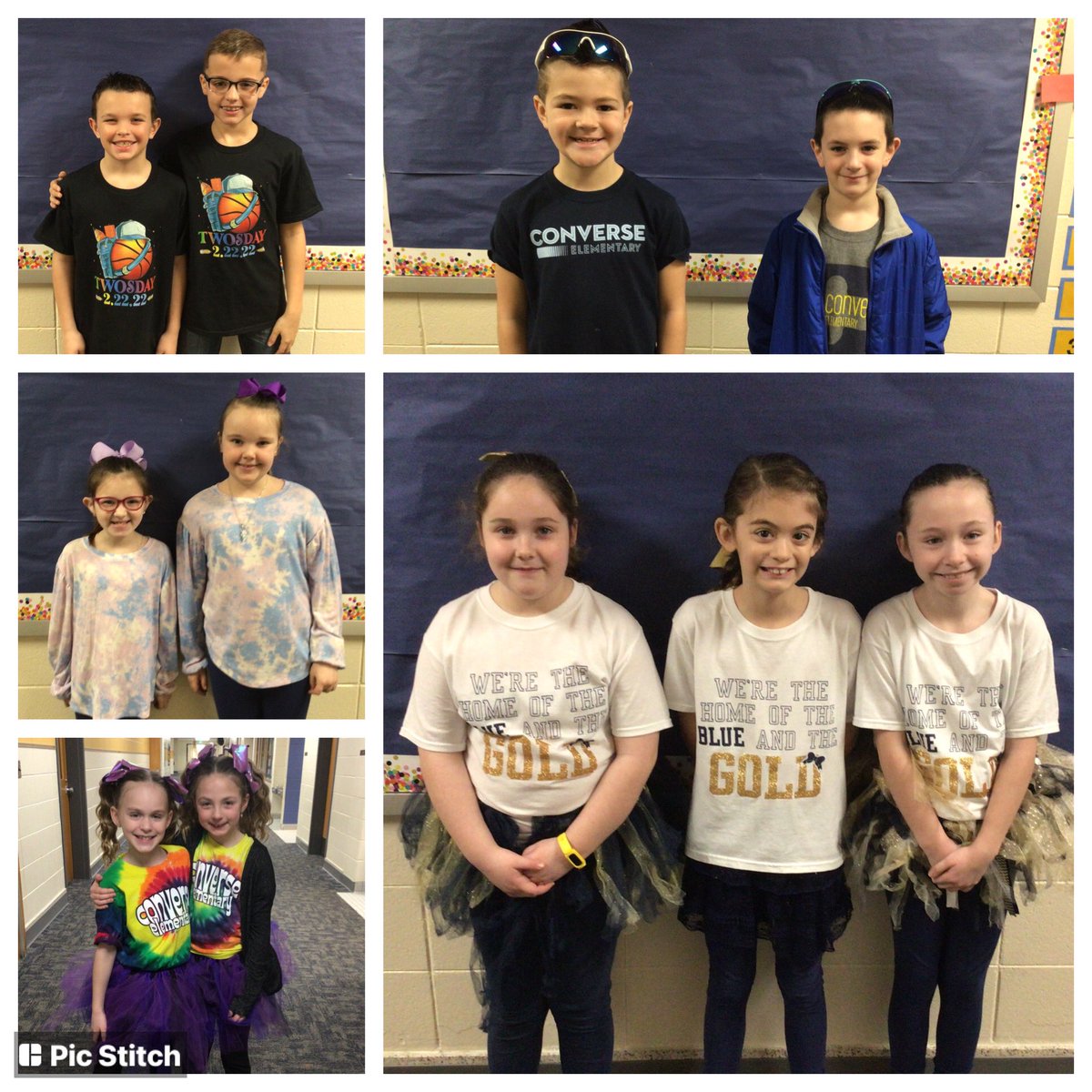2ndwithMrsZ's tweet photo. Today was once in a lifetime, who else can say they were in 2nd grade!!  Happy TWOsDAY! 2-22-22!  We had so much fun today with the number 2!  @ConverseElem https://t.co/7Nck6xUtAN
