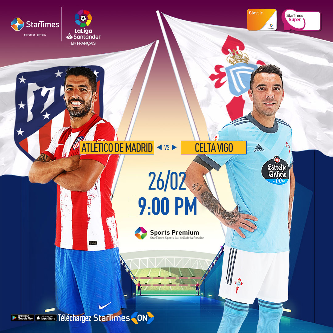 StarTimes_Ng's tweet photo. La 26e journée de la Liga espagnole 2021 commence le 25 février 2022.
Voir les luminaires pour plus d'informations.
Tous les matchs diffusés sur #SportPremium
Regarder sur StarTimes ON >>> https://t.co/rSLNhmfJZ7
#StarTimeSports #Laliga https://t.co/DXUCjB8O7J