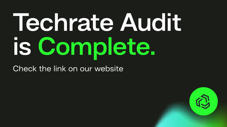 The audit is complete. Thank <a href="/TechRate1/">TechRate</a>