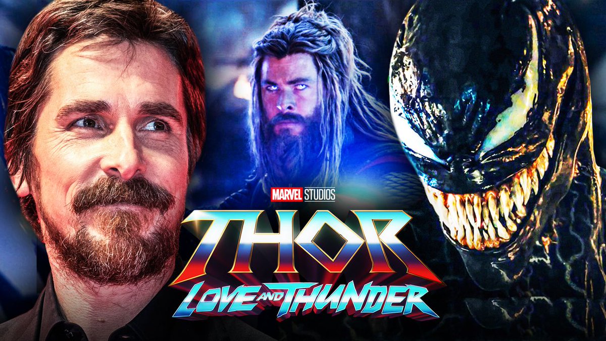 MCU_Direct's tweet photo. New #ThorLoveAndThunder merch indicates that Christian Bale's Gorr will wield All-Black the Necrosword, a weapon created from the first Symbiote in the comics! Photos &amp; details: https://t.co/hMQz6WIrQ1 https://t.co/UTD7PQbq6r