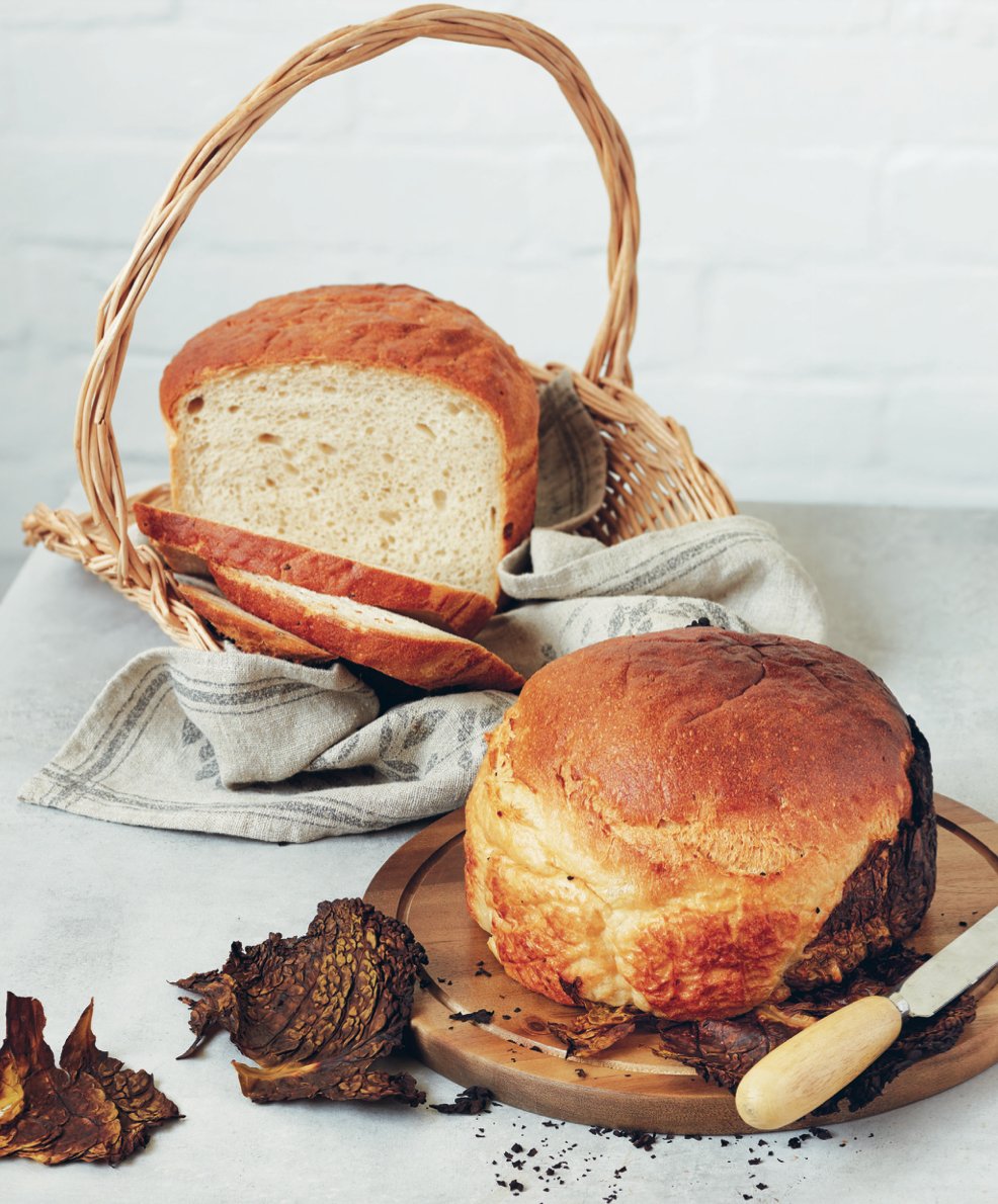 georgescu_r's tweet photo. Real Brea Week - potato bread from Transylvania, my auntie's recipe, and what she used to send me every year for my birthday. It was baked on cabbage leaves, the recipe is in Carpathia, photo credit Jamie Orlando Smith. #RealBreadWeek https://t.co/ivm4VPpf9X