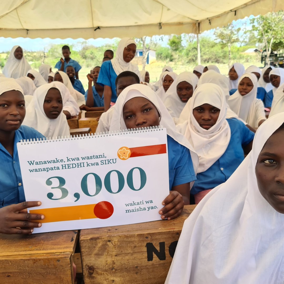 DaysForGirls's tweet photo. Did you know the average menstruating person spends 3,000 days on their period? That’s equivalent to 8+ years! We're on a mission to make sure #EveryGirlEverywherePeriod spends those 3,000 days chasing her dreams - no longer held back by the limitations of #periodpoverty. https://t.co/30OwhAhUhd