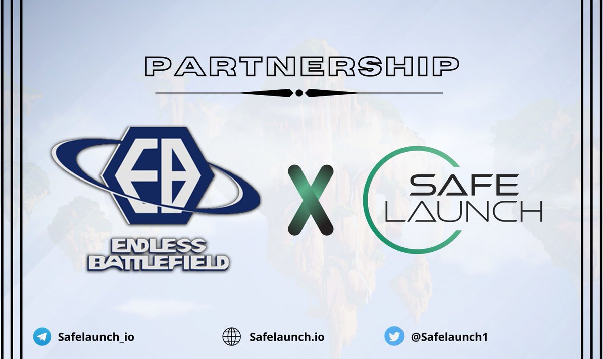 🚨 #Endless BattleField is having an #IDO on @SafeLaunch 🚨

🎮  <a href="/EBMetaverse/">Endless Battlefield</a> is the first vast military strategy and exploration game built on UE engine.

⏰ #IDO starts: Feb 23rd , 1:00PM UTC.

👉 Gleam Contest: gleam.io/wcpvh/safelaun…

👉 safelaunch.io/deals/launch-p…