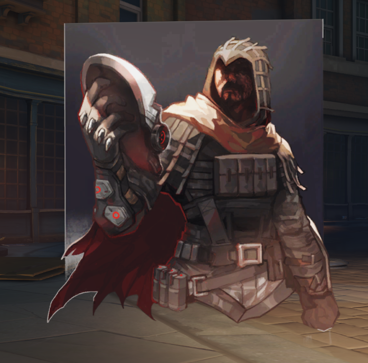 jeg er sulten Udover pensum OverFire on Twitter: "If you ever wondered what's behind Reaper's mask...  his face was severely damaged as you can see on a new in-game spray.  #Overwatch https://t.co/buLXM7EnHy" / Twitter