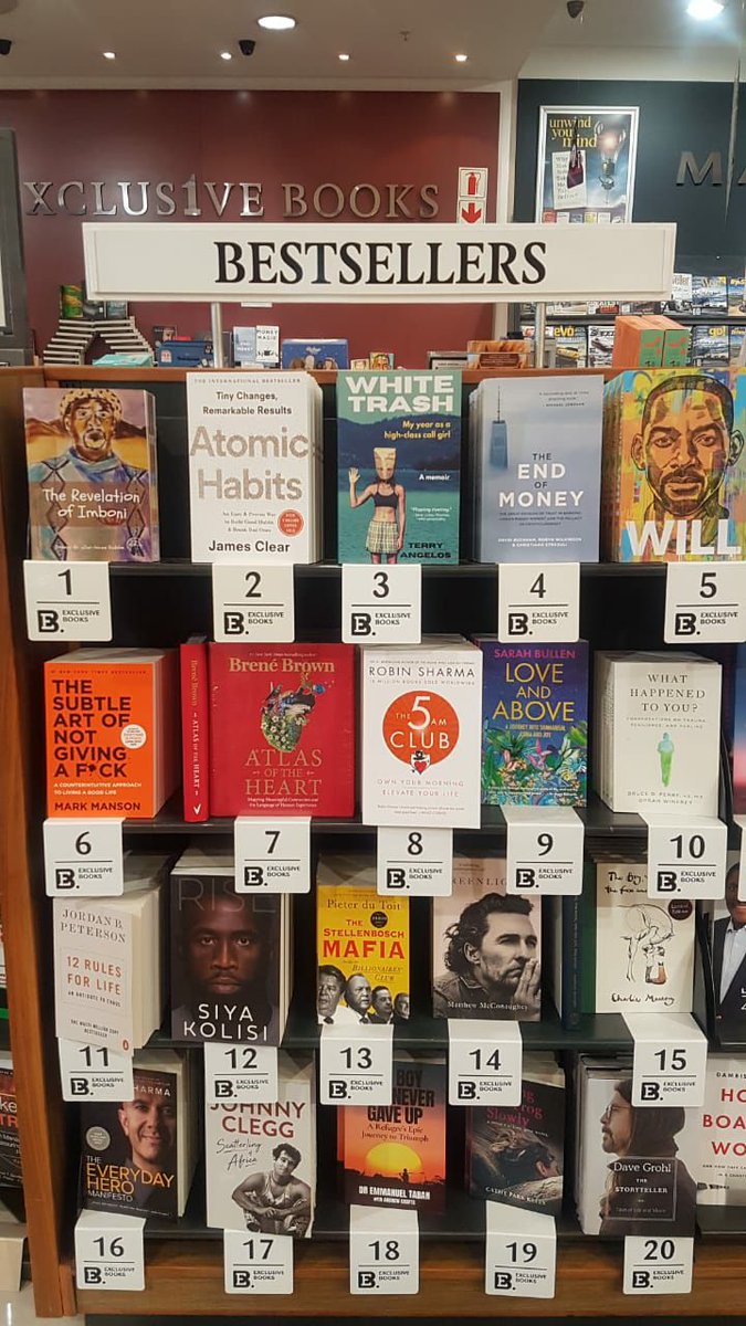 IsambuloA's tweet photo. A first of it's kind children's books focusing solely on African indigenous Spirituality by Imboni Dr. uZwi-Lezwe Radebe is at the top of the charts at Exclusive Books.
#ImboniuZwiLezwe  #TheRevelationOfImboni #ExclusiveBooks 
#AfricanRestoration https://t.co/eYJlF0Q8W7