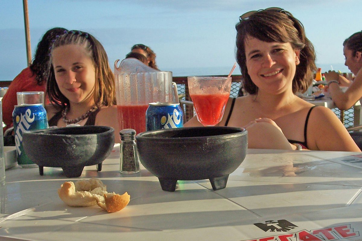 Happy National Margarita Day!!  What is your favorite vacation destination where you enjoyed a Margarita?  This was a fabulous lobster and margarita lunch in Puerto Nuevo, Mexico.  Comment your favorite spot. #nationalmargaritaday #travel #familytravel #ohtheplacestogo