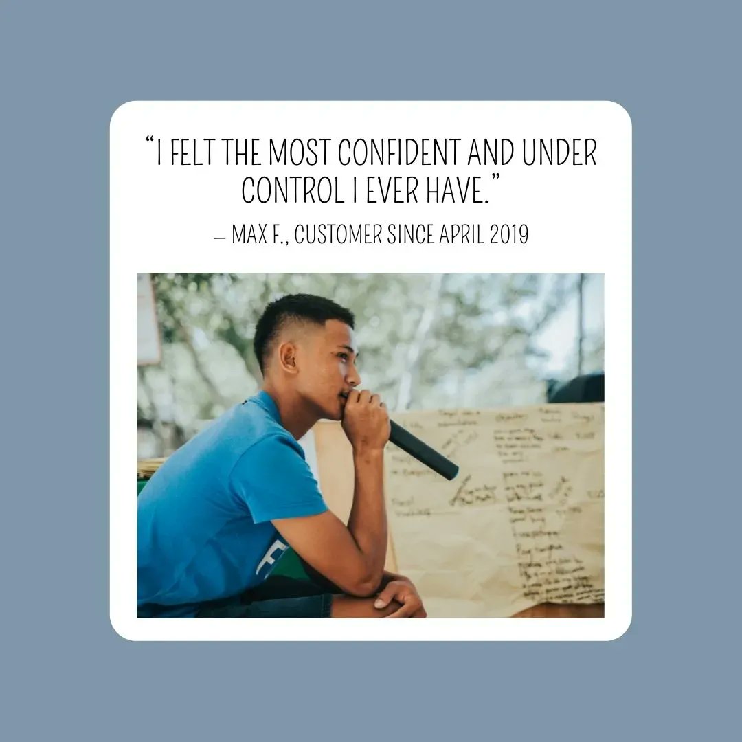kickhealth's tweet photo. 🎤 🙌🏻
.
Check out the 🔗 in our bio to learn how Kick can help you become a more confident speaker
.
#kickhealth #publicspeakingtips #publicspeaking101 #presentationday #confidenceiskey https://t.co/AMA6fwLKdA