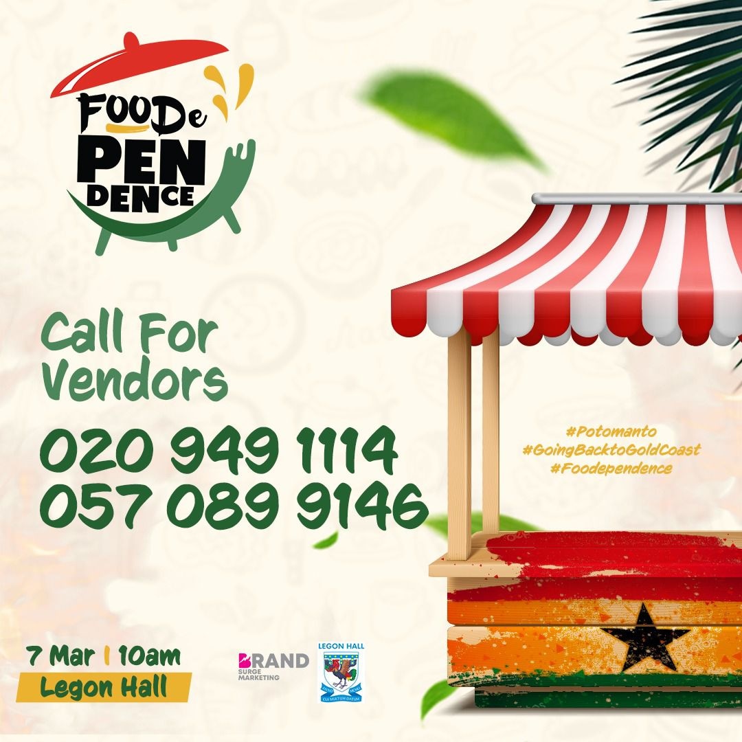 _The_Juuu's tweet photo. Come exhibit your local dishes at #foodependence come 7th March at Legon hall. @legonhalljcr_ @foodependenceGh. 
Call 0209491114 or 0570899146 for more info🔥🔥🔥

#legonhalljcr
#foodependence
#foodie
#potomanto https://t.co/AUdIsEL3Ae