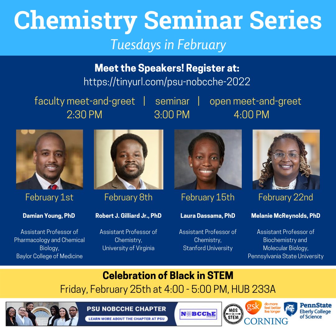 LynniciaM's tweet photo. Prof. Melanie McReynolds' talk is today at 3 PM! Mark your calendars for this great talk and don't forget to register to meet the speakers!

Register now:  https://t.co/qTX91fLzJ9

#BlackinSTEM #BlackHistoryMonth https://t.co/UO9zcRfecd