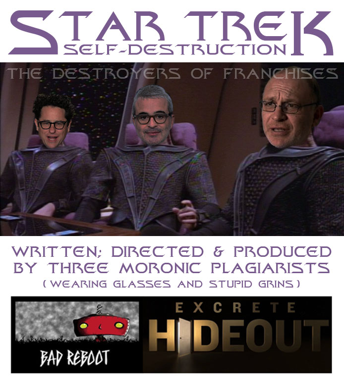 hsmjohnston4000's tweet photo. “Now we have become Trek, the destroyers of sci-fi worlds”

#StarTrek2009 #StarTrek #StarTrekPicard #SNW #StarTrekDiscovery #AllStarTrek #RIPStarTrek https://t.co/Xawq75N299