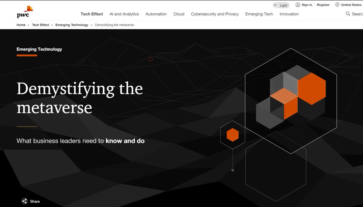 StimulusPKG822's tweet photo. @PwC Gives us an excellent overview on demystifying the #metaverse on their website:

@Vagabondappio $NSAV @NSAVTech 

https://t.co/FeQKFIe8dn https://t.co/GXFFFvzSW2