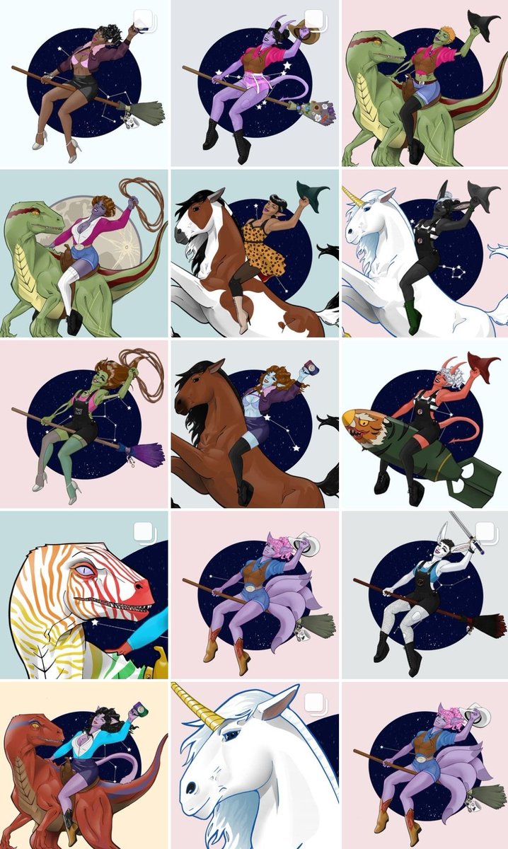 As an artist myself I'm super picky when it comes to other projects but man am I obsessed with the <a href="/GirlsRidingNFT/">Girls Riding Things SOLD OUT | Heroes of Callisto</a> style and concept. Every girl is sexy and clean, and my nerdy, not-so-inner Horse Girl is so in love 😍🐴