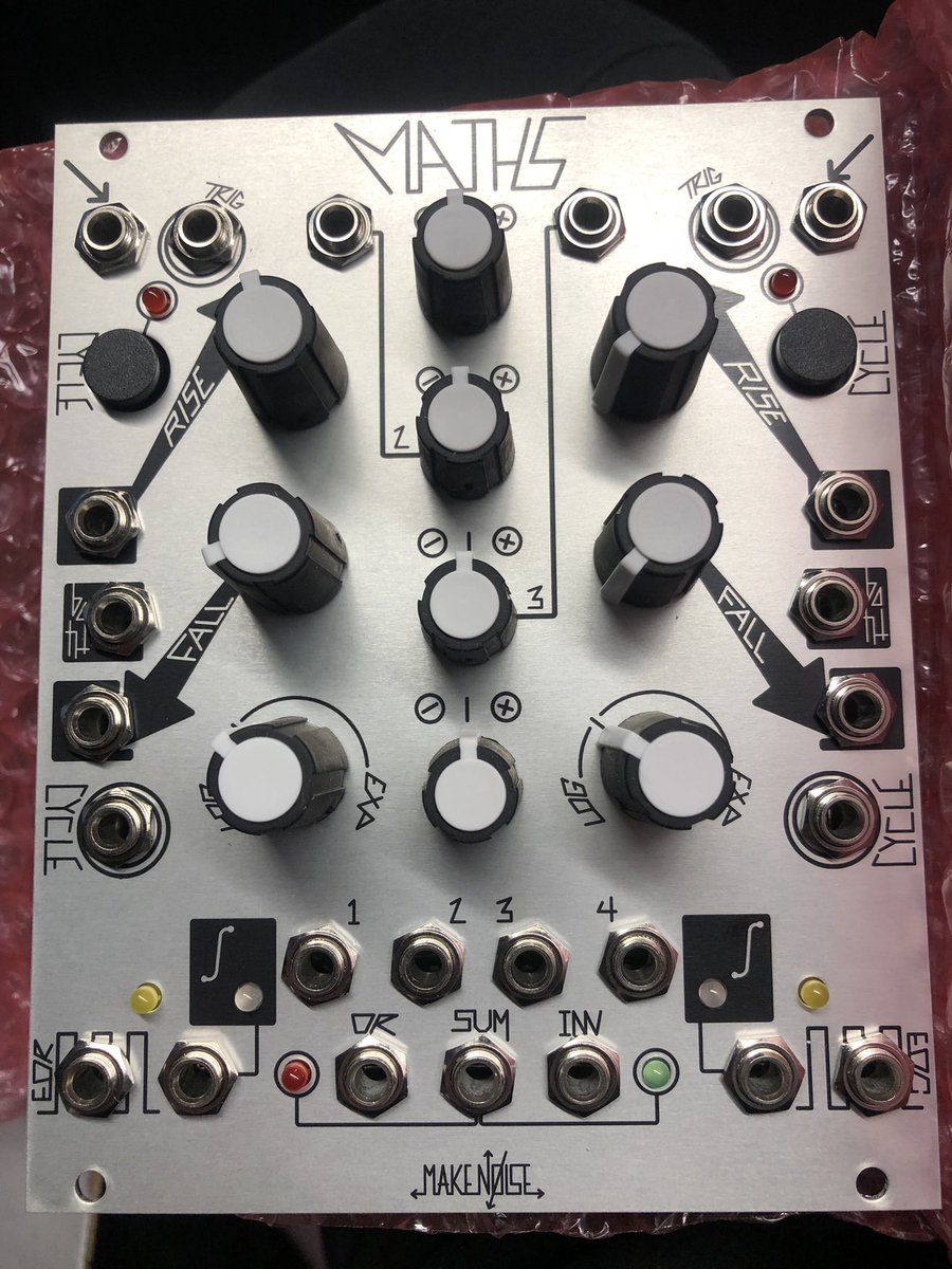 Look at what arrived today!! <a href="/makenoisemusic/">Make Noise</a>