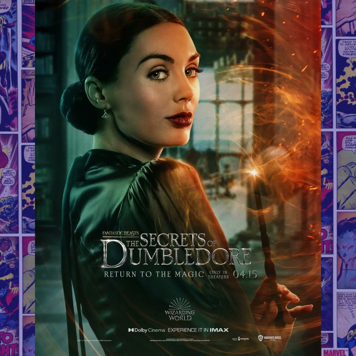 MrChori_'s tweet photo. Antes del segundo trailer de #animalesfantasticos #lossecretosdedumbledore ahora se revelan los posters del bando antagonista
Entre lo a destacar está #MadsMikkelsen como #grindelwald (que se lo ve increíble) y a #QueenieGoldstein (que recordemos que se unió al bando contrario) https://t.co/HHGSeYlmUo