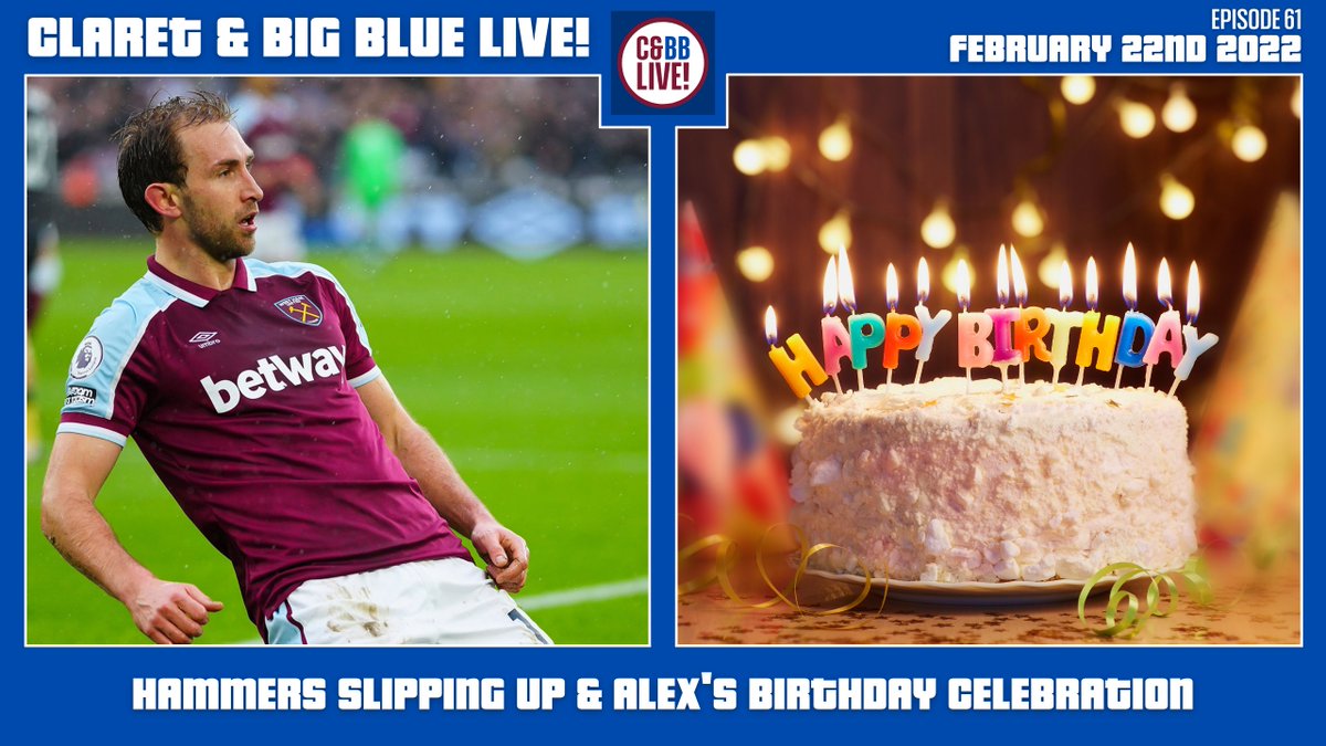 CBBPod's tweet photo. We're LIVE! https://t.co/tpdcrKTcXO #TogetherBlue #NYGiants #COYI #WHUFC https://t.co/w11Jj4015k