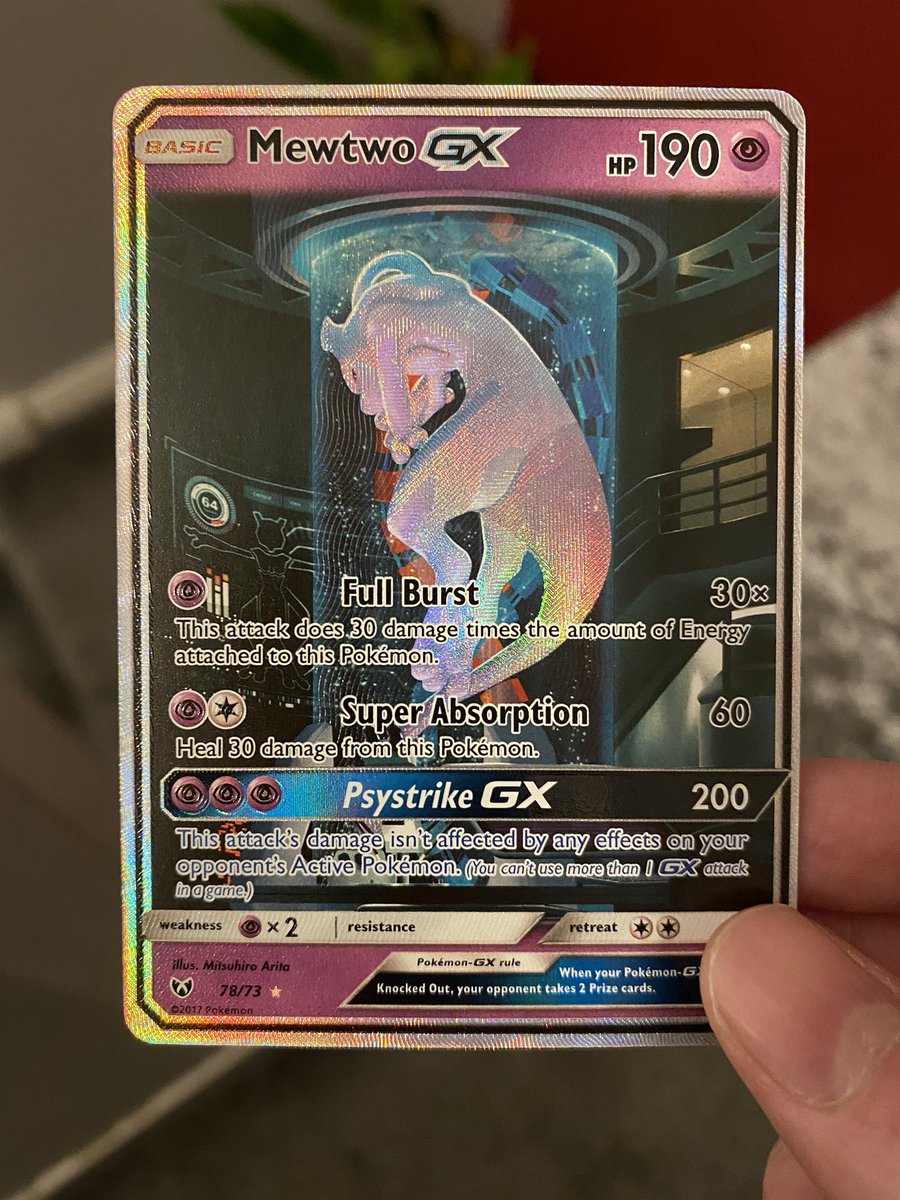 Our favourite Mewtwo card! 😍

RT if you want it! 🔁

#PokemonTCG